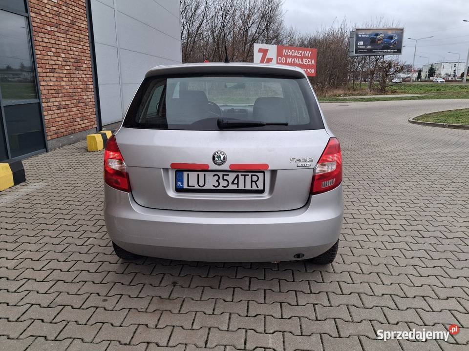 Skoda Fabia srebrna 4/5 Lublin