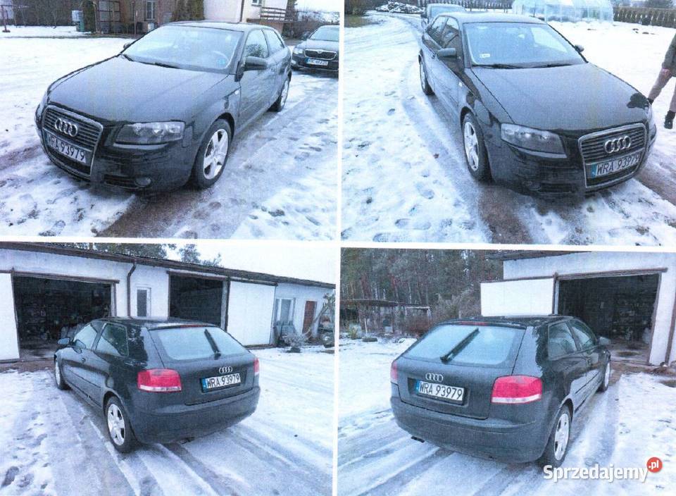 Audi A3 wersja Ambition 75 ceny oszacowania Rok produkcji 2005 A3 Przytyk