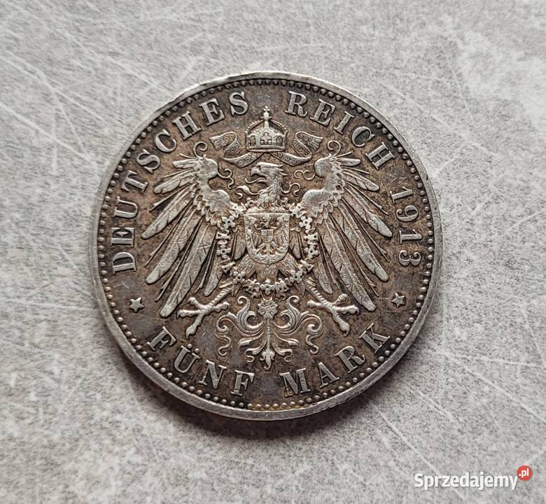 3 NIEMCY PRUSY srebro 5 Marek 1983 r