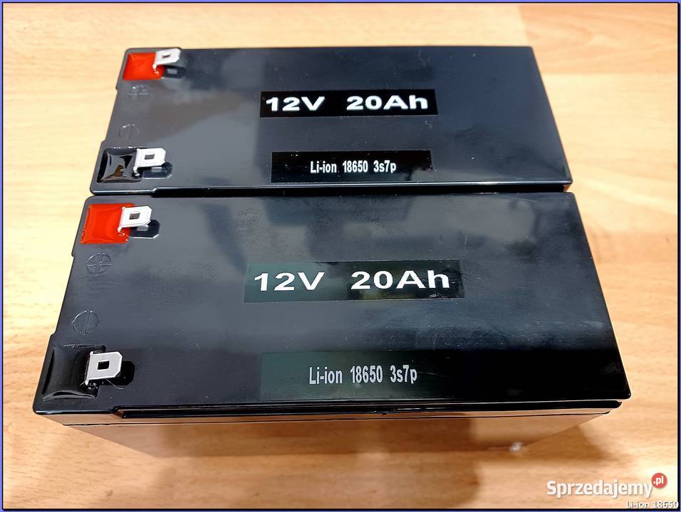 Akumulator 12V40Ah 18650 Liion 2 x 3s7p śląskie Katowice