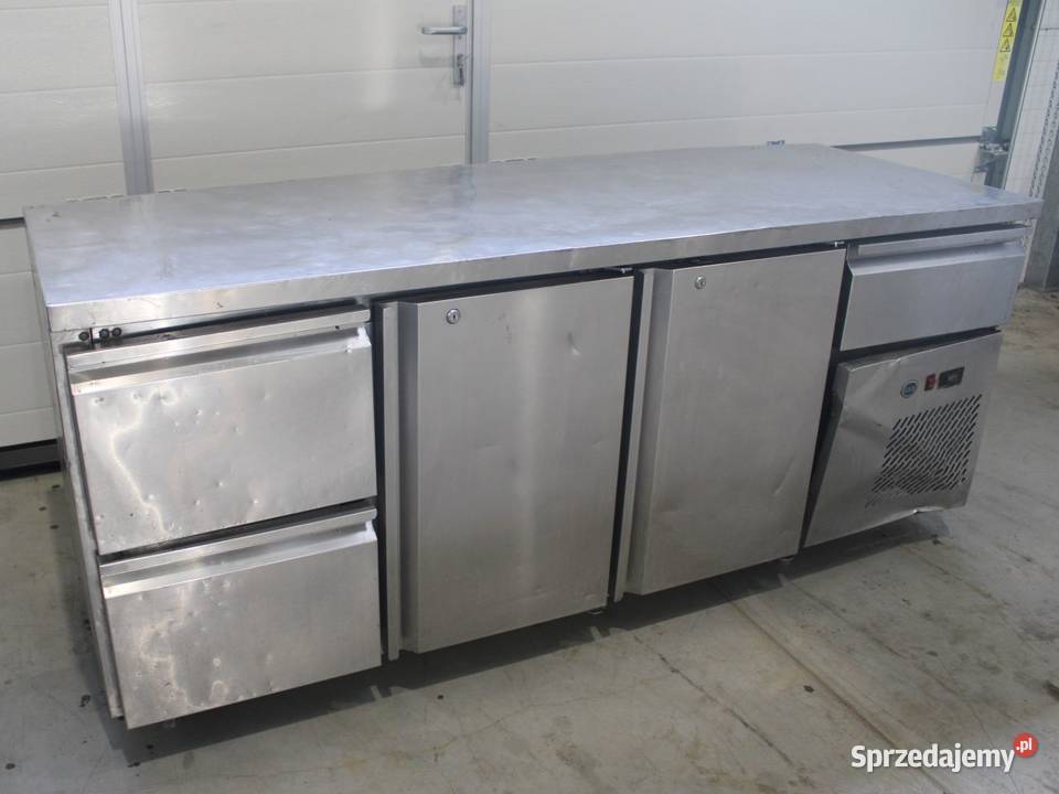 Stół chłodniczy roboczy gastronomiczny 196x70x75 małopolskie Niedźwiedź