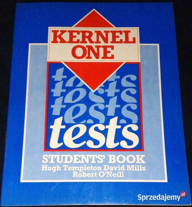 Kernel One Tests Ttudents book Hugh Templeton Chełm sprzedam