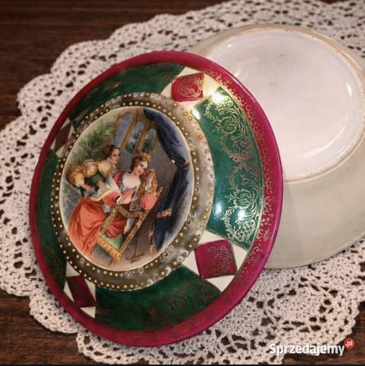 Royal Vienna styleSecesyjna szkatułka na Pabianice