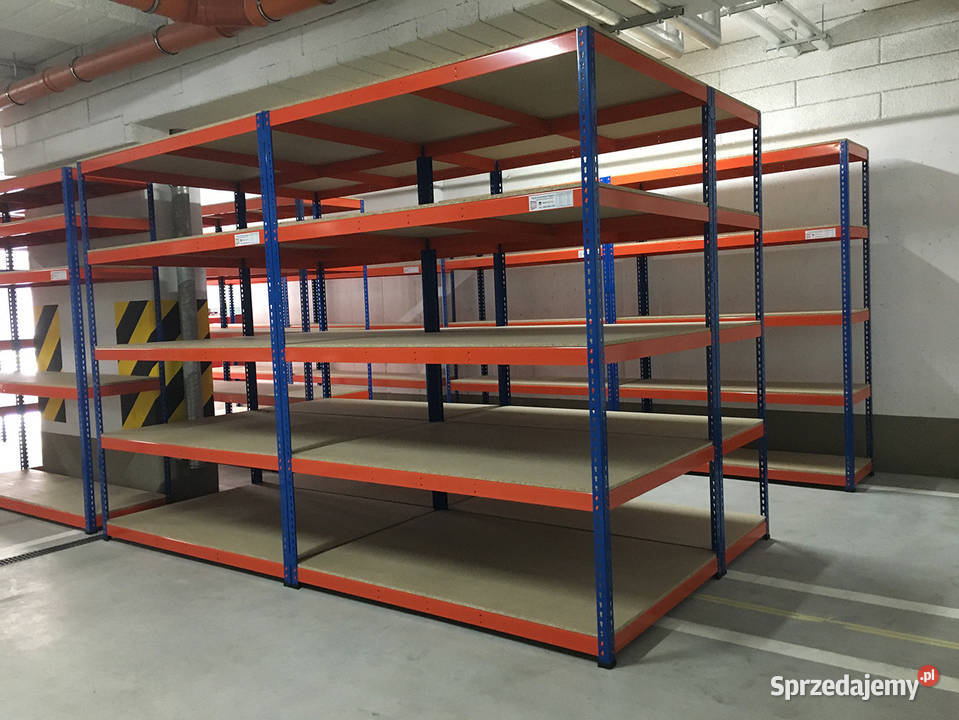 BEZPIECZNE Regały Magazynowe Mocne Trwałe WYSOKA Kraków