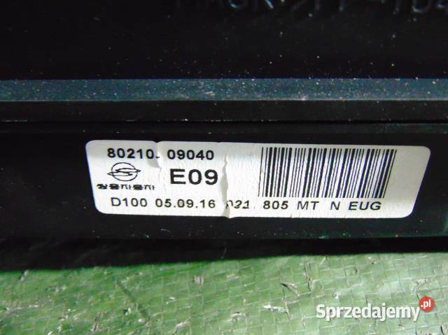 LICZNIK SSANG YONG KYRON 20 XDI 8021009040
