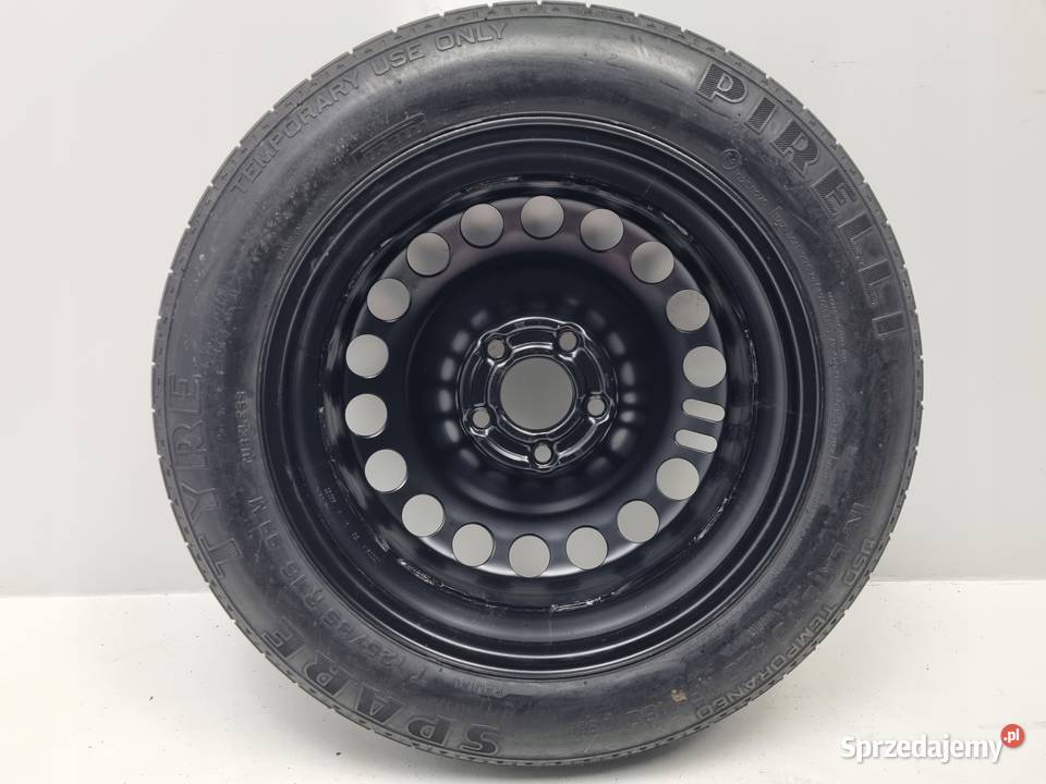 KOŁO DOJAZDOWE Opel Vectra C Astra H 12585 R16 Samochodowe Chełm