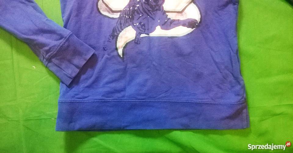 Wygodna bawełniana niebieska bluza marki Only