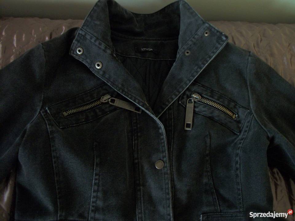 kurtka jeansowa Sprzedajemy.pl dluga kurtka jeansowa wrangler sprzedam