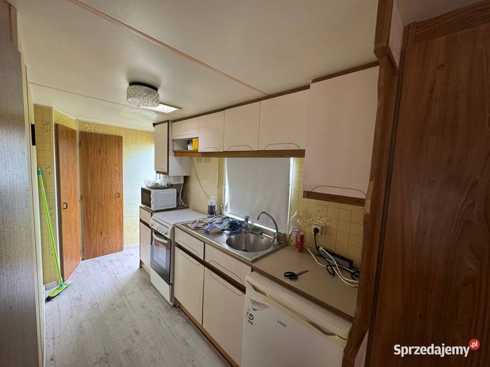 Domek holenderski angielski przyczepa Niechorze