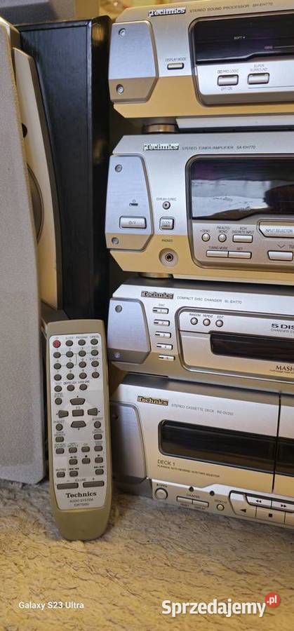 Piękna wieża Technics sa eh770 Mława