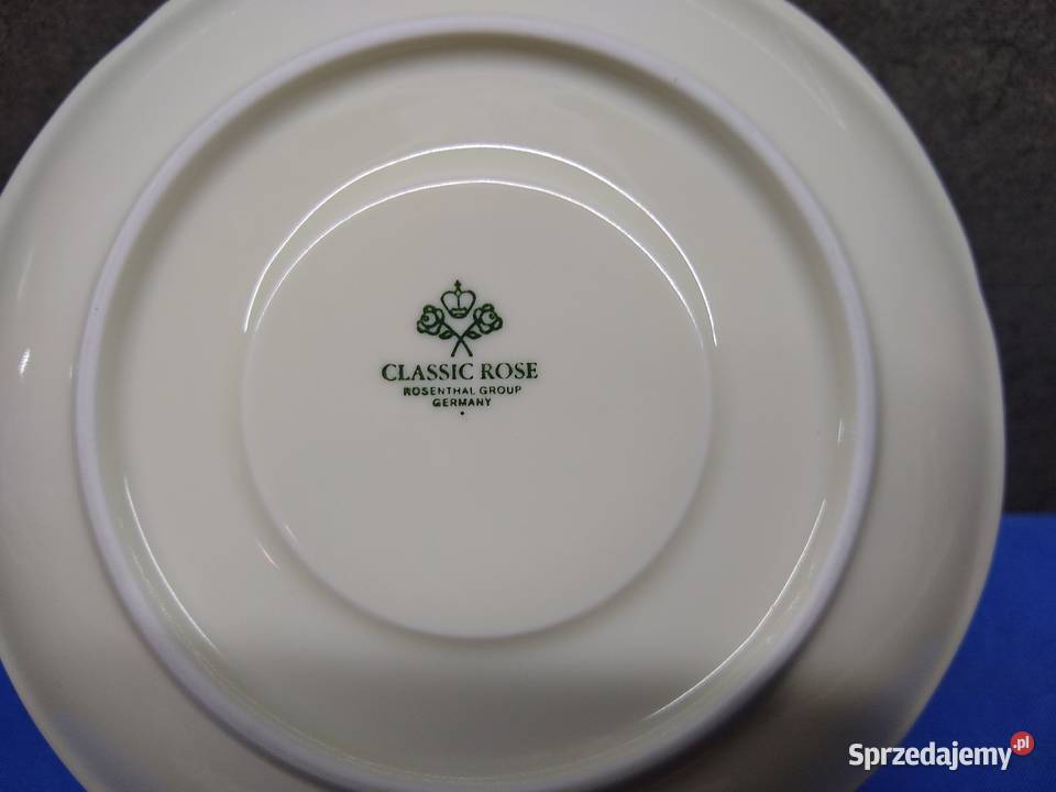 Zestaw filiżanka Rosenthal Sanssouci Gold Porcelana i szkło wielkopolskie Kalisz