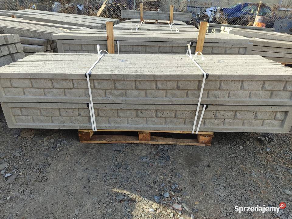 Podmurówka betonowa ogrodzenia betonowe płyta