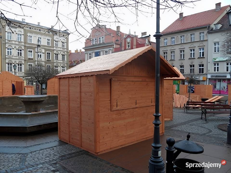 DOMEK HANDLOWY 1 DREWNIANY KIOSK SKLEPIK Parzymiechy