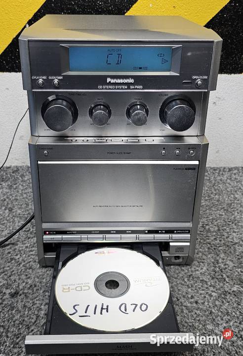 Wieża stereo Panasonic SAPM20 wysyłka małopolskie Kraków