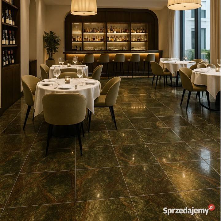 Płytki Marmur Rain Forest Green polerowany Rumia sprzedam