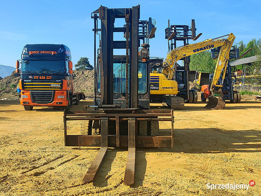 Wózek widłowy Boss H7060D diesel 7 ton duplex 45 Kęty