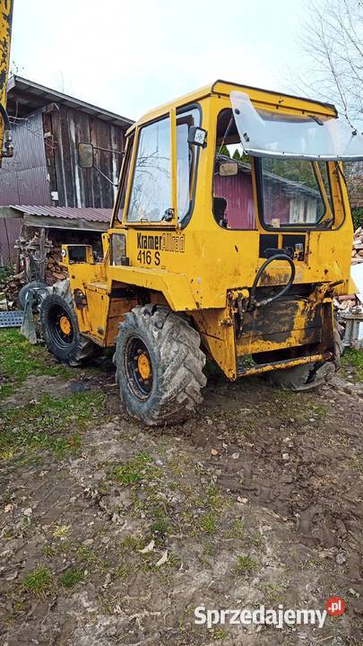 kramer 416 w całości na części brutto 23 Koparko ładowarki podkarpackie sprzedam