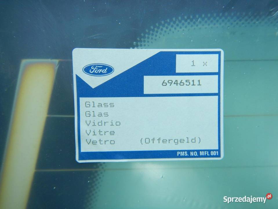 SZYBA TYLNA KLAPY FORD MONDEO 9296 6946511 Szyby sprzedam