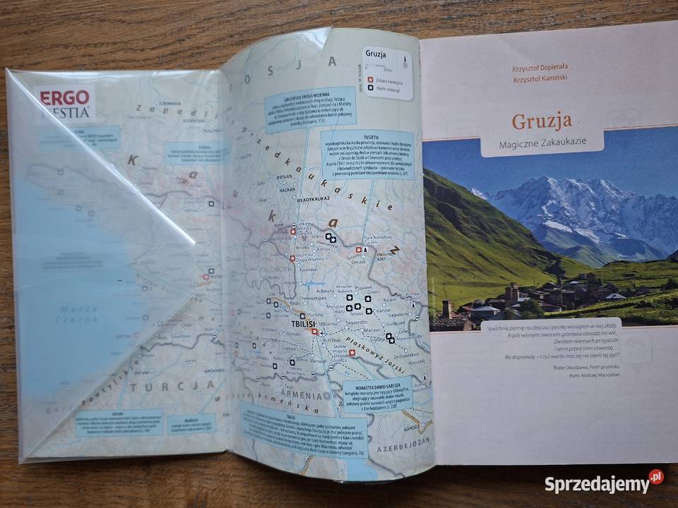 Gruzja Magiczne Zakaukazie Bezdroża przewodnik małopolskie Kraków