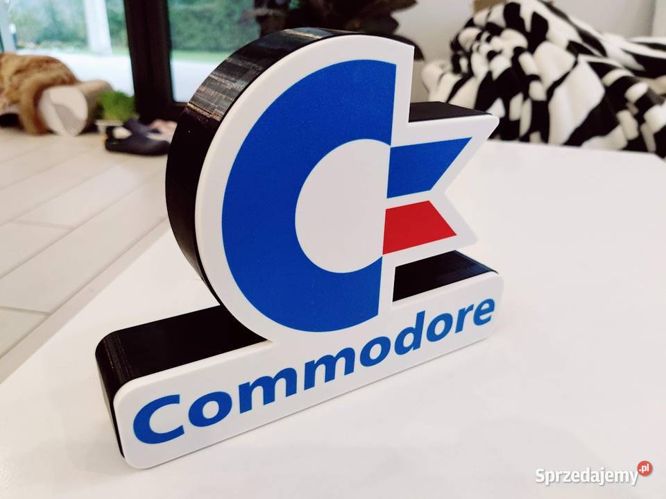 Commodore c64 ozdobna lampka LED Jeziórko