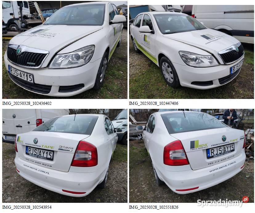 Zarządca sprzeda Skoda Octavia 2011 konkurs Jasło