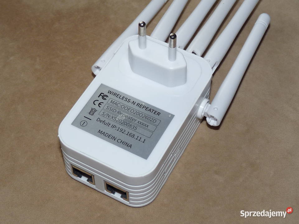 Repeater WiFi AP 24 GHz 300 Mbs router 6 anten