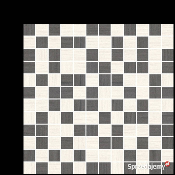 Mozaika Sottile bianco grafit 298 x 298 Paradyż