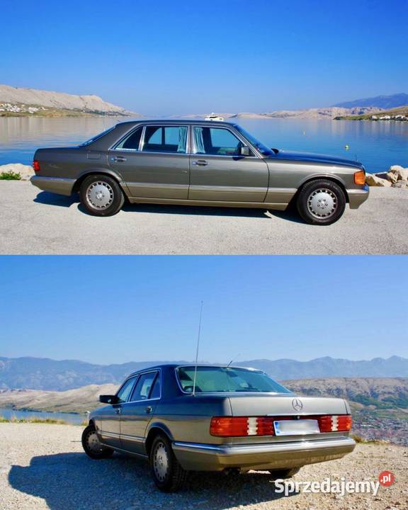 Mercedes W126 SKlasa Long Wynajem do Ślubu Warszawa