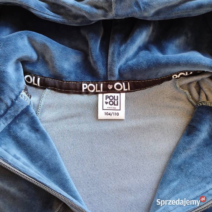 Nowa bluza welurowa Teddy Poli Oli Uniseks sprzedam
