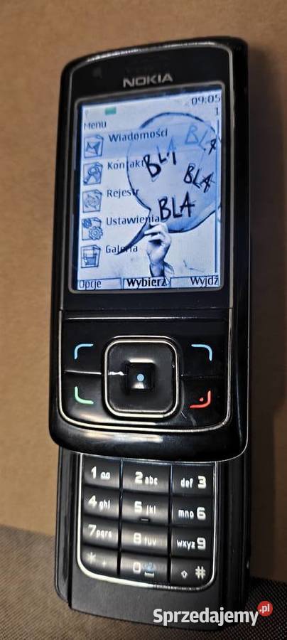 TELEFON NOKIA 6288 CZARNArozsuwany Gliwice