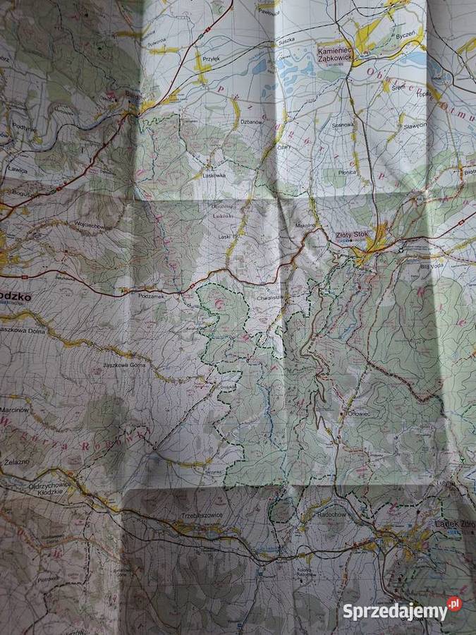 Ziemia Kłodzka Compass 150 000 mapa turystyczna Książki i Podręczniki małopolskie Kraków