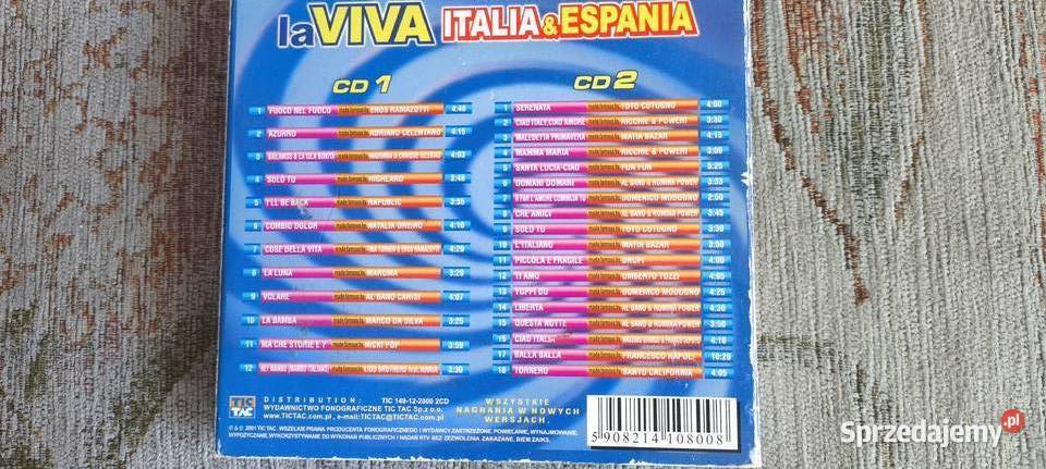 la viva italiaespania 2 cd 2 płyty
