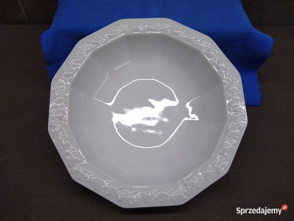 Misa Rosenthal Biała Maria 21 Porcelana i szkło Kalisz