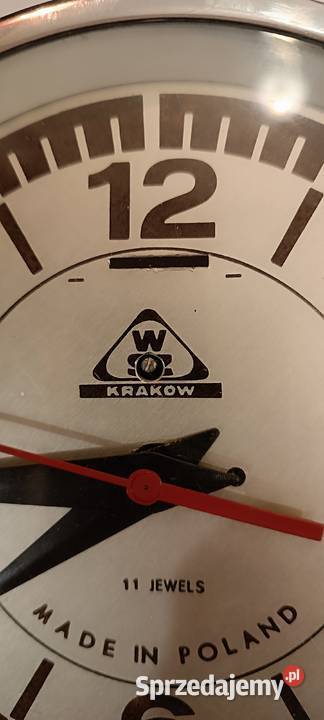 Okrętowy zegar Wachta Kraków klasyczny zegar sprzedam