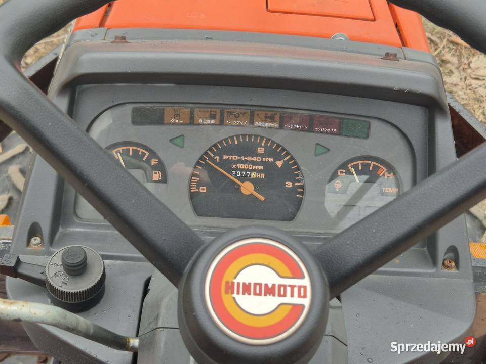 Traktorek KUBOTA GL240D HINOMOTO NX240D 24 44 Małuszyn