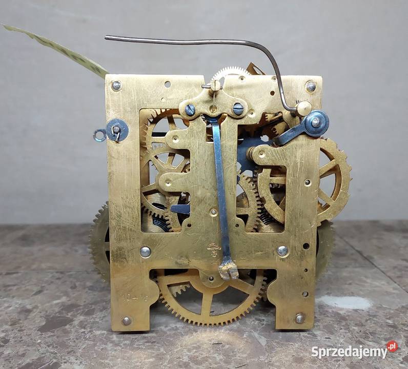 M144 Mechanizm starego zegara ściennego PHS Antyki, Sztuka, Kolekcje