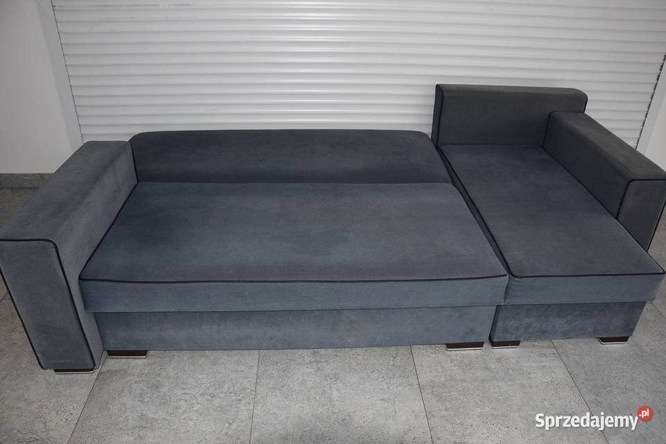 kanapa narożna z funkcją spania