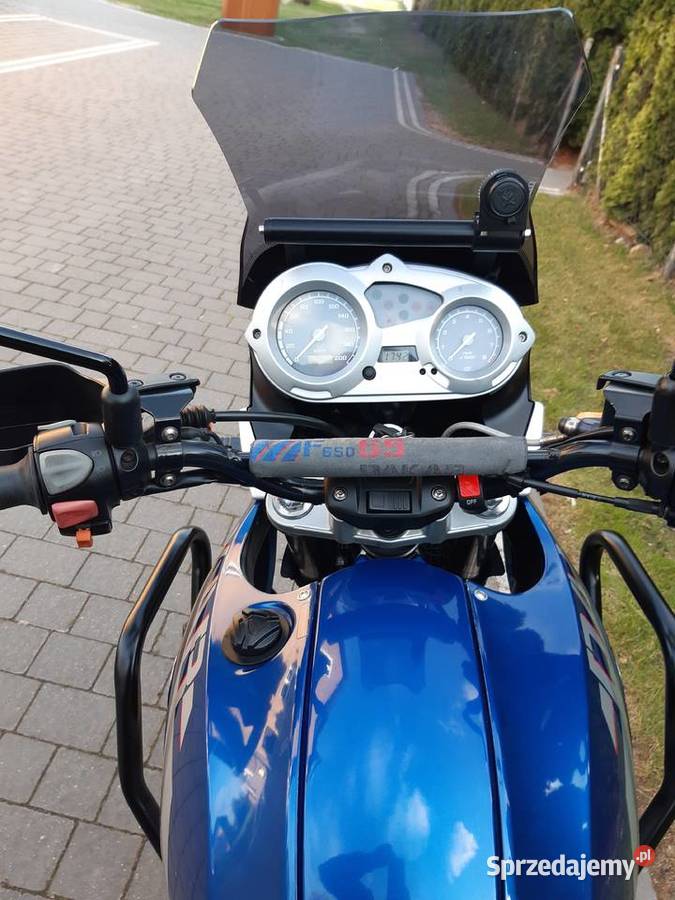BMW F650GS DAKAR polski salon wzorowy duży 650cm3 mazowieckie Suchożebry