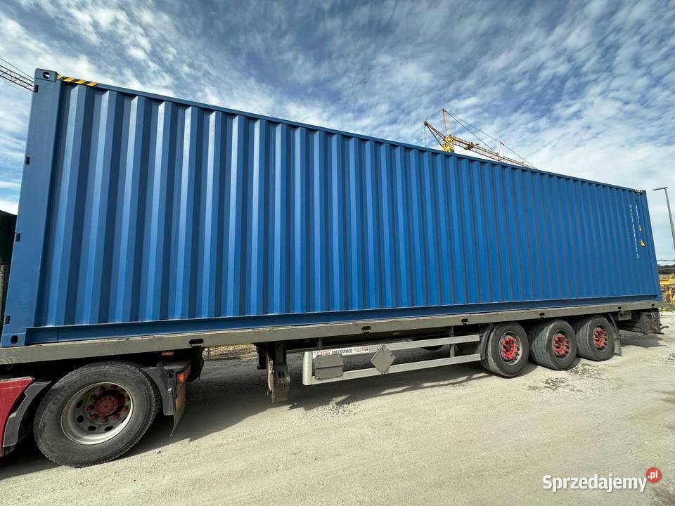 KONTENER MORSKI 40 HC ONE WAY NOWY Magazyn Wrocław