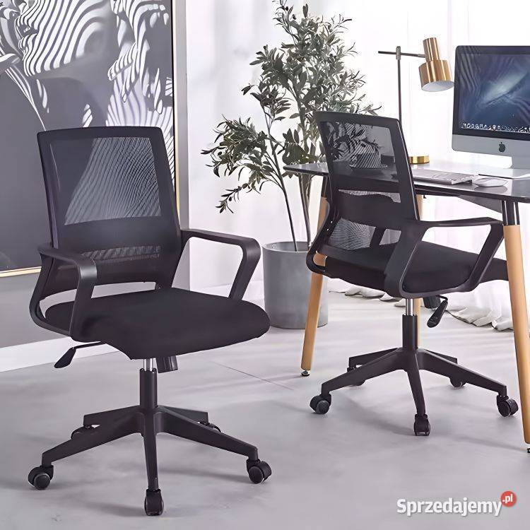 Fotel krzesło obrotowe biurowe wyprofilowane podlaskie sprzedam