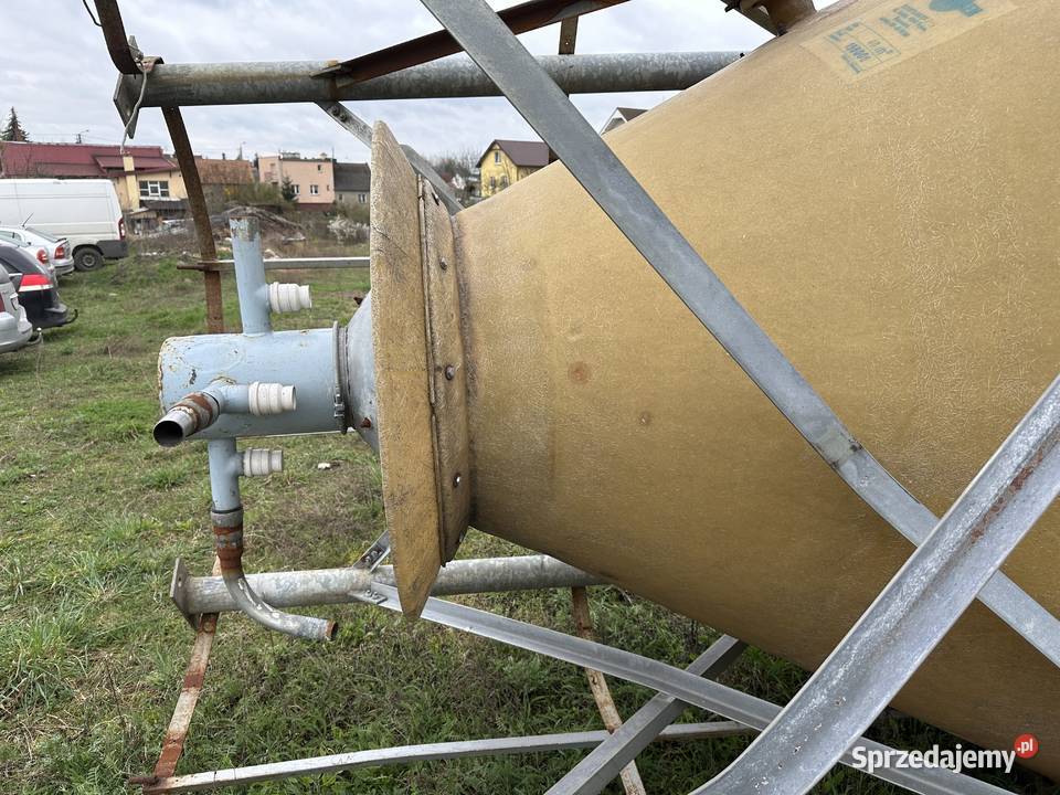 Silos paszowy Zbiornik na zboże granulat 40 m3 Paterek sprzedam