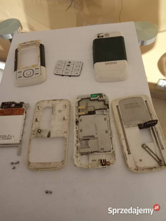 Sprzedam Cześci Nokia 5200 Komplet Okazja Golub-Dobrzyń