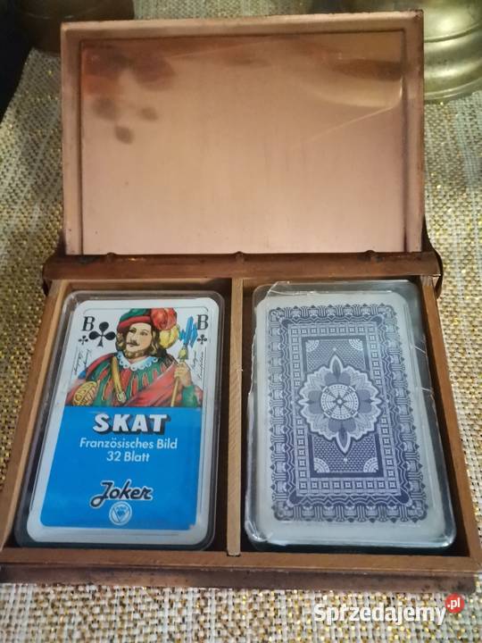 Szkatułka pudełko na karty z lat PRL u małopolskie Kraków