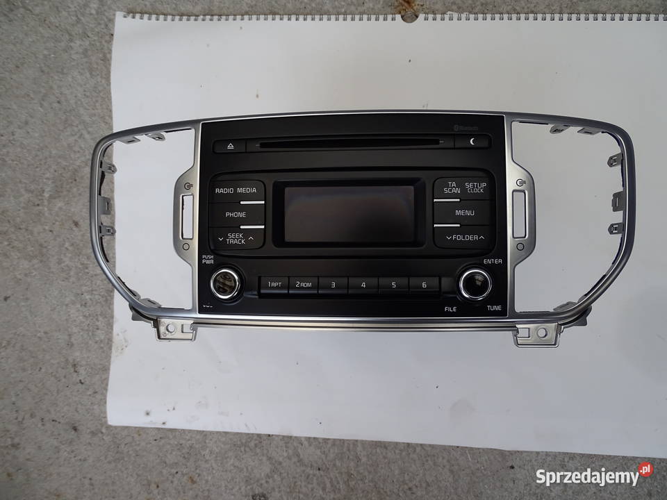 Fabryczne radio Kia Sportage 2016r osobowe Rzeszów