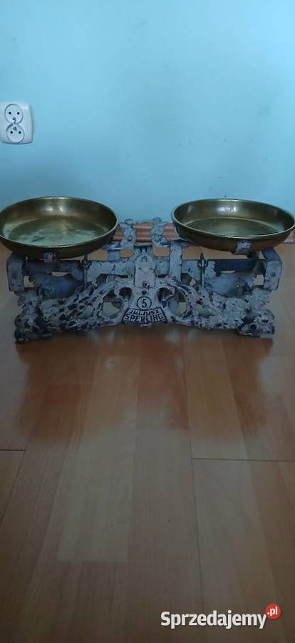Stara waga żeliwna z lat 30 tych Kraków