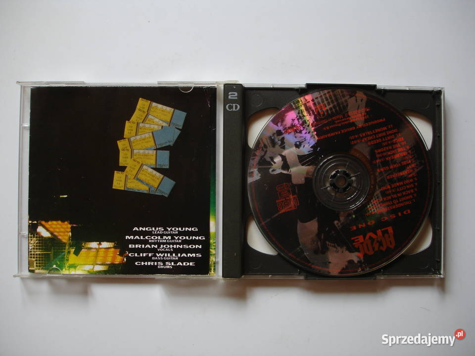 Płyta CD ACDC Live 2CD lubuskie