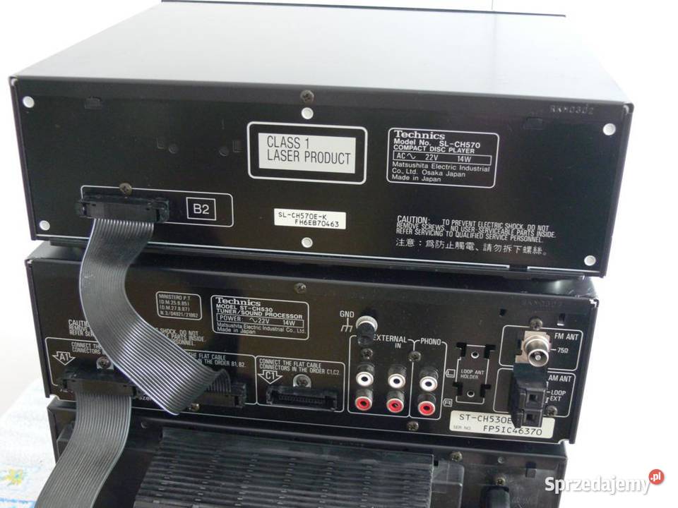 Wieża Technics SE CH540 sprawna i mocna WYSYŁKA Gdańsk sprzedam
