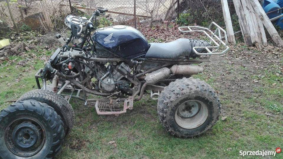 sprzedam zamienie quada z silnikiem hondy vfr750 quad - ATV Skowieszyn
