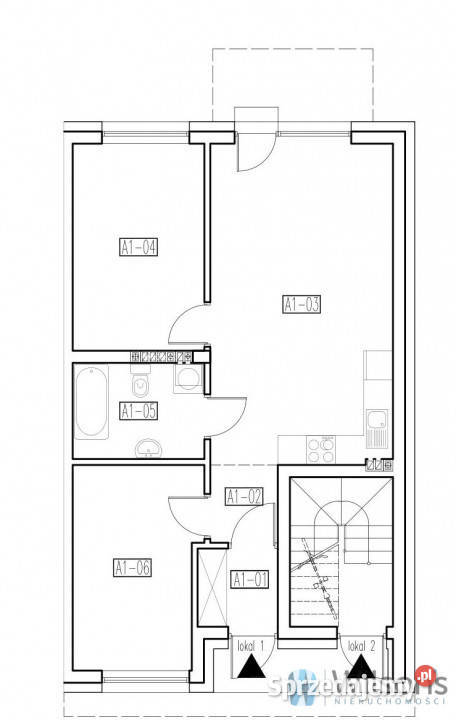 sprzedaży mieszkania Marki Łosia 5666m2 3 Mieszkania