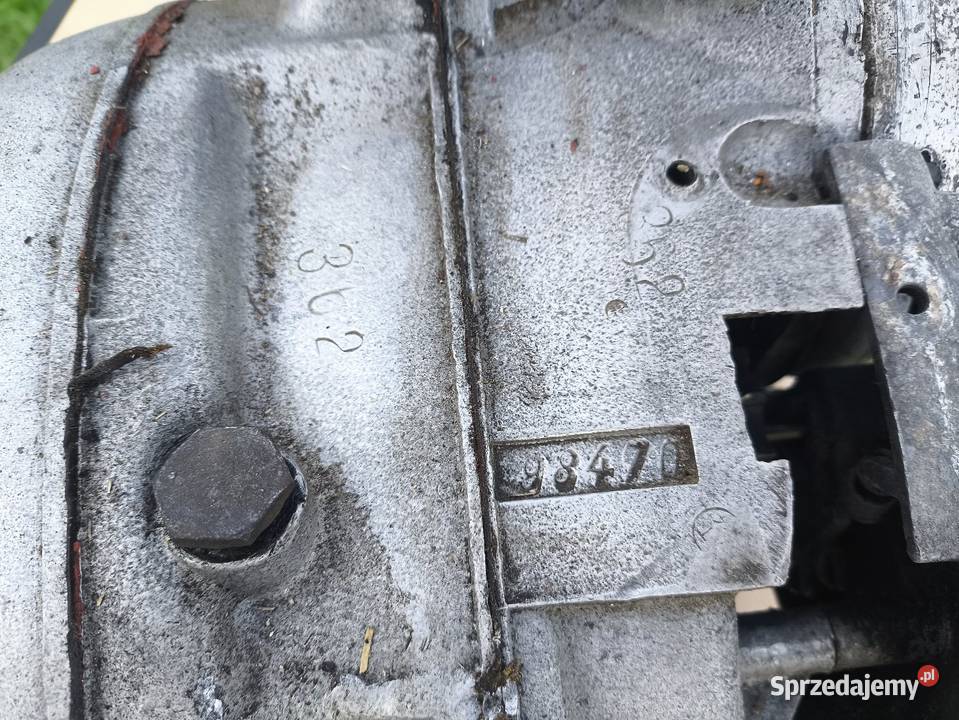 Silnik wsk wfm 125 1956 dwa wyjścia prądowe Lutoryż